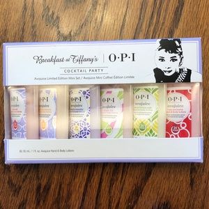 ♥️OPI mini Breakfast at Tiffany’s lotion set